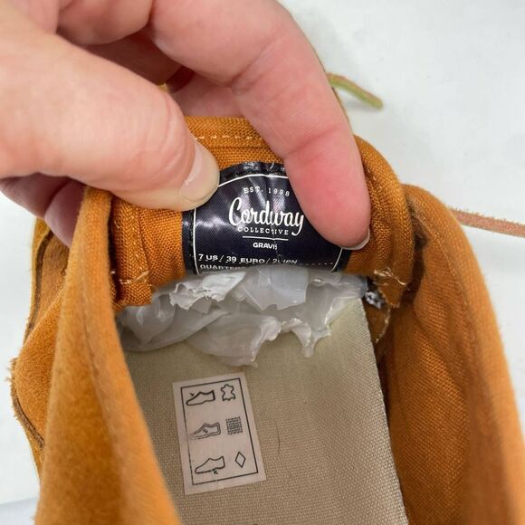 Men's Gravis Cordway Collective Suede Nubuck Sneaker shoes sz. 7 - Picture 6 of 9